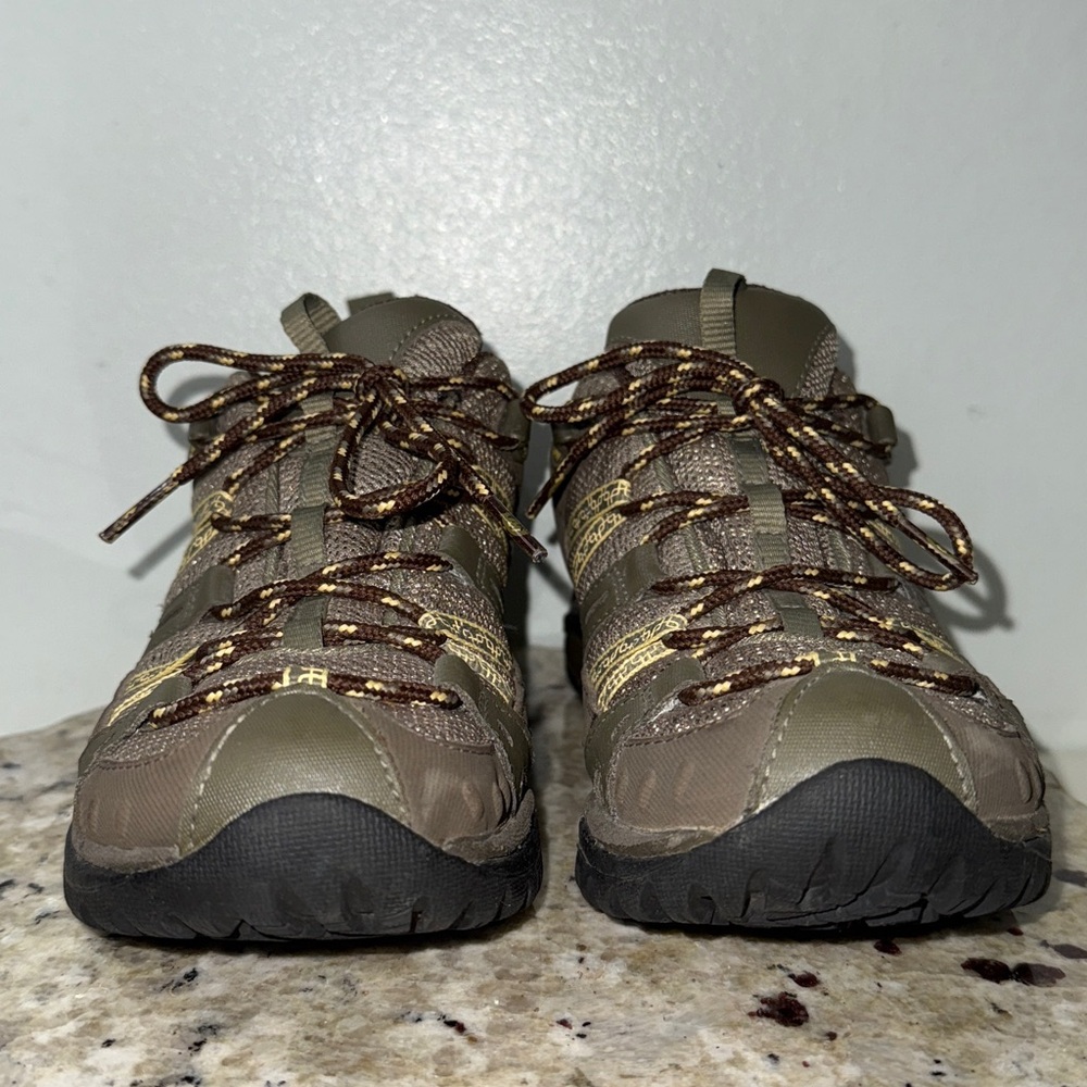 Merrell Siren Sport 2 Low Cut Brindle Olive Waterproof Hiking Shoes Sneakers 6.5 - Picture 4 of 16